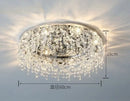 GobekUsa Crystal Kitchen Ceiling Lights: Luxury Diamond Ceiling Lamp for Home Decor
