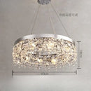 GobekUsa Crystal Kitchen Ceiling Lights: Luxury Diamond Ceiling Lamp for Home Decor