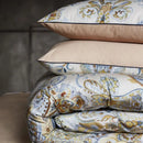 GobekUsa Luxury Egyptian Cotton Bedding Set - Flamingo Leaf Pattern