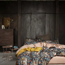 GobekUsa Luxury Egyptian Cotton Bedding Set - Flamingo Leaf Pattern