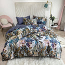 GobekUsa Luxury Egyptian Cotton Bedding Set - Flamingo Leaf Pattern