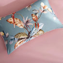 GobekUsa Luxury Egyptian Cotton Bedding Set - Flamingo Leaf Pattern