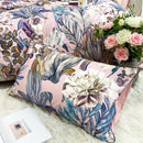 GobekUsa Luxury Egyptian Cotton Bedding Set - Flamingo Leaf Pattern