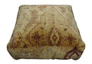 Luxury Floor Pillow made Pouf from restored fine quality hand knotted area rug |FP2