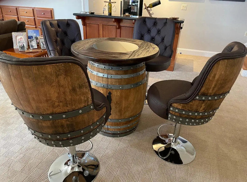 Luxury Full Multi-Use Barrel Bar Set