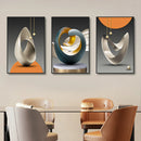 GobekUsa Luxury Geometric Canvas Prints Set
