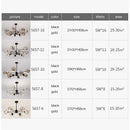 GobekUsa Luxury Glass Ball Nordic Chandeliers - Dimmable