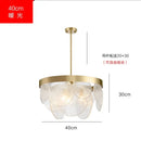 GobekUsa Glass Copper LED Pendant Light: Luxury Nordic Design for Home Decor