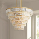 GobekUsa Crystal Round Pendant Lights: Luxury Nordic Living Room Decoration