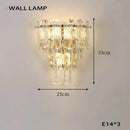 GobekUsa Crystal Ceiling Chandelier, Nordic Luxury Double Lampara for Dining Table