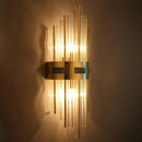 GobekUsa Crystal LED Wall Lamp for Dining Living Room Restroom Stair Bedside Luxury Sconce