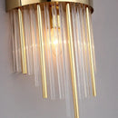 GobekUsa Crystal LED Wall Lamp for Dining Living Room Restroom Stair Bedside Luxury Sconce