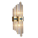 GobekUsa Crystal LED Wall Lamp for Dining Living Room Restroom Stair Bedside Luxury Sconce
