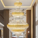 GobekUsa Deluxe Crystal Chandelier for Chic European Villa Living Room & Hotel Luxury