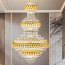 GobekUsa Deluxe Crystal Chandelier for Chic European Villa Living Room & Hotel Luxury