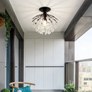 GobekUsa Gold/Black Crystal Pendant Chandelier for Wedding Decor and Luxury Home Lighting