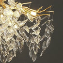 GobekUsa Crystal Pendant Chandelier for Luxury Dining Living Room LED Lighting by Decorbites