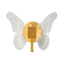 Luxury gold butterfly copper wall lamp bedroom led sconce by Decorbites