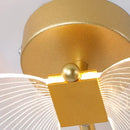 Luxury gold butterfly copper wall lamp bedroom led sconce by Decorbites
