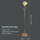 GobekUsa Butterfly Floor Lamp: Luxury Iron Art Decorative Lighting for Home Living Room