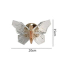 GobekUsa Nordic Creative Luxury Butterfly wall lamp for Bedroom Living Room Lighting