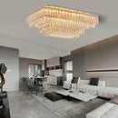 GobekUsa Crystal Round Ceiling Lamp - Nordic Luxury Home Decor Luxe Chandelier