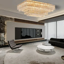 GobekUsa Crystal Round Ceiling Lamp - Nordic Luxury Home Decor Luxe Chandelier