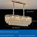 GobekUsa Crystal Round Ceiling Lamp - Nordic Luxury Home Decor Luxe Chandelier