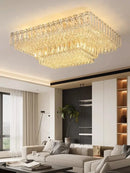 GobekUsa Crystal Round Ceiling Lamp - Nordic Luxury Home Decor Luxe Chandelier
