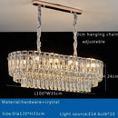GobekUsa Crystal Round Ceiling Lamp - Nordic Luxury Home Decor Luxe Chandelier