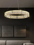 GobekUsa Crystal Ceiling Chandelier | Luxury Glass Hanging Lamps LED Décor