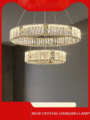 GobekUsa Crystal Ceiling Chandelier | Luxury Glass Hanging Lamps LED Décor
