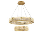 GobekUsa Crystal Ceiling Chandelier | Luxury Glass Hanging Lamps LED Décor