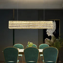 GobekUsa Crystal Circle Pendant Chandelier - Luxury Lighting for Interior Decoration