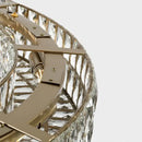 GobekUsa Crystal Circle Pendant Chandelier - Luxury Lighting for Interior Decoration