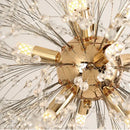 GobekUsa Dandelion Chandelier: Luxury Crystal Pendant Lamp for Living Room and Bedroom