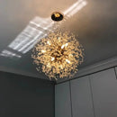 GobekUsa Dandelion Chandelier: Luxury Crystal Pendant Lamp for Living Room and Bedroom