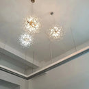 GobekUsa Dandelion Chandelier: Luxury Crystal Pendant Lamp for Living Room and Bedroom