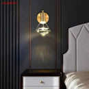 GobekUsa Crystal Diamond LED Wall Sconce for Luxury Home Decor Lighting