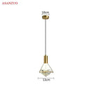 GobekUsa Crystal Diamond LED Wall Sconce for Luxury Home Decor Lighting