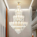 GobekUsa Crystal Duplex Villa Chandelier: Elegant Loft Apartment Light Luxury for Fashionable Living Rooms.