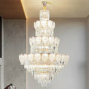 GobekUsa Crystal Duplex Villa Chandelier: Elegant Loft Apartment Light Luxury for Fashionable Living Rooms.