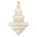 GobekUsa Crystal Duplex Villa Chandelier: Elegant Loft Apartment Light Luxury for Fashionable Living Rooms.