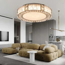 GobekUsa Crystal Glass Luxury Ceiling Chandelier - Gold LED Home Decor