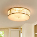 GobekUsa Crystal LED Ceiling Lamp for Luxury Living Room and Bedroom Lighting