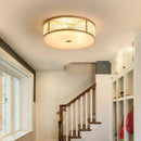 GobekUsa Crystal LED Ceiling Lamp for Luxury Living Room and Bedroom Lighting