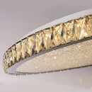 GobekUsa Crystal LED Ceiling Lamp: Luxury Golden Glossy Lighting Fixture for Living Room