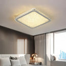 GobekUsa Crystal LED Ceiling Lamp: Luxury Golden Glossy Lighting Fixture for Living Room