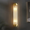 GobekUsa Crystal LED Wall Sconce: Luxury Nordic Glass Luminaire for Staircase & Bedroom