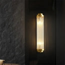 GobekUsa Crystal LED Wall Sconce: Luxury Nordic Glass Luminaire for Staircase & Bedroom